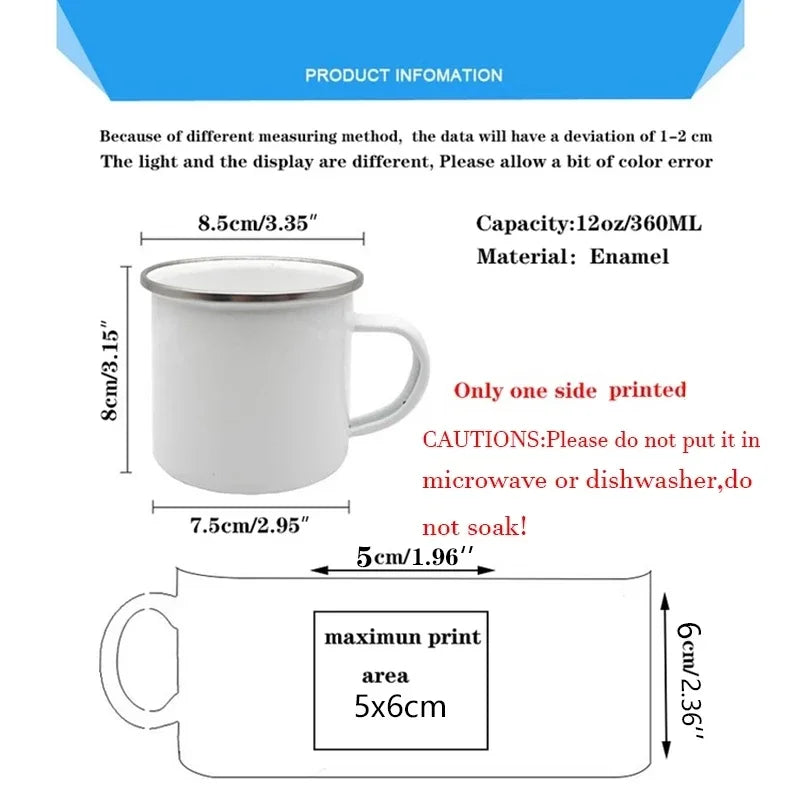 Thank You Teacher Print Mugs Creative Coffee Cups Drinks Water Milk Cup Enamel Mug School Handle Drinkware Gifts for Teacher
