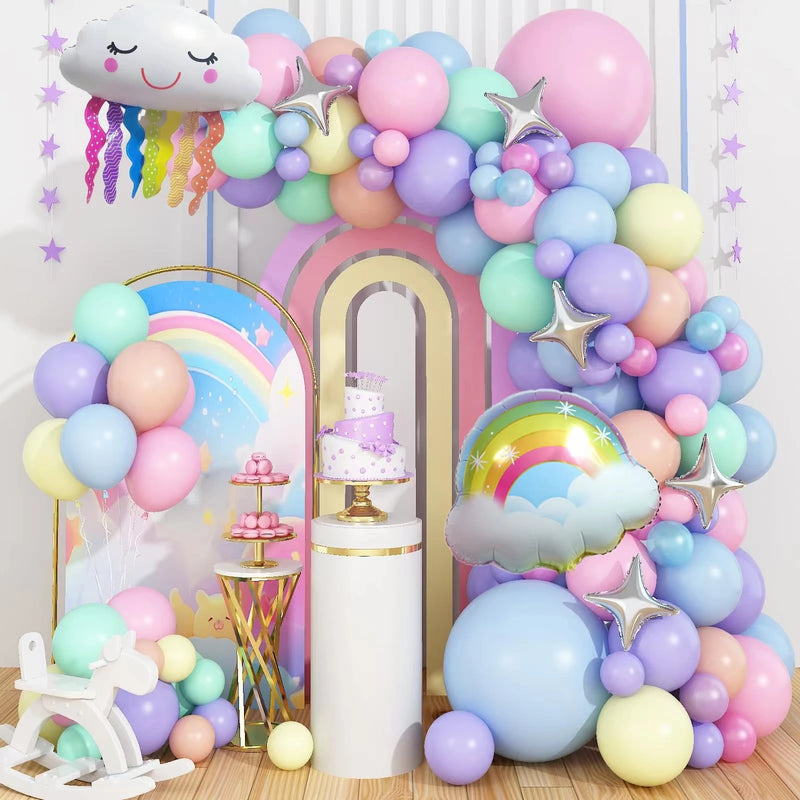 balões para decoração de aniversario tema unicornio
