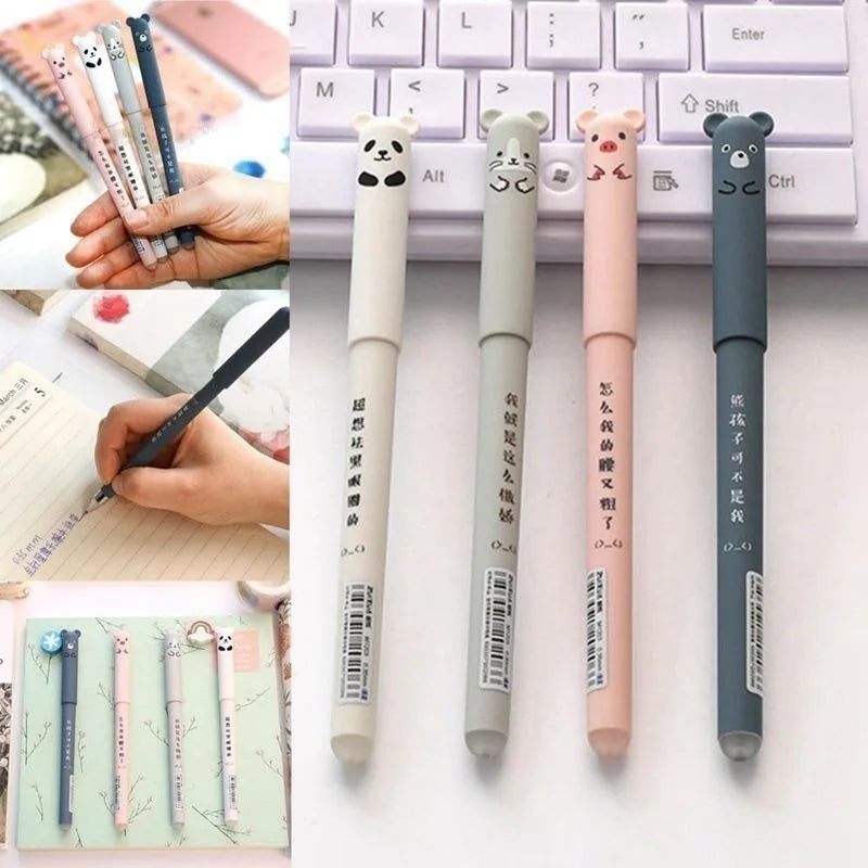 26pcs Erasable Gel Pen Set Back to School Pens For Writing Kawaii School Supplies Stationery Cheap Items with Free Shipping