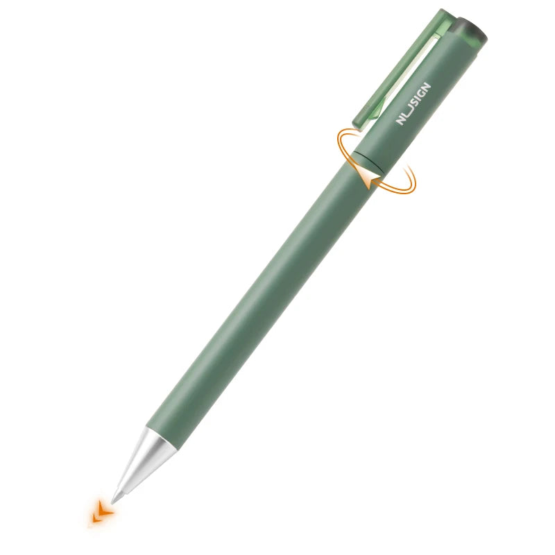 Deli Nusign Metal Gel Pen Set Sign Pen Rollerball Pучка Caneta Gel 0.5MM PREMEC Switzerland Refill Office School Supplier