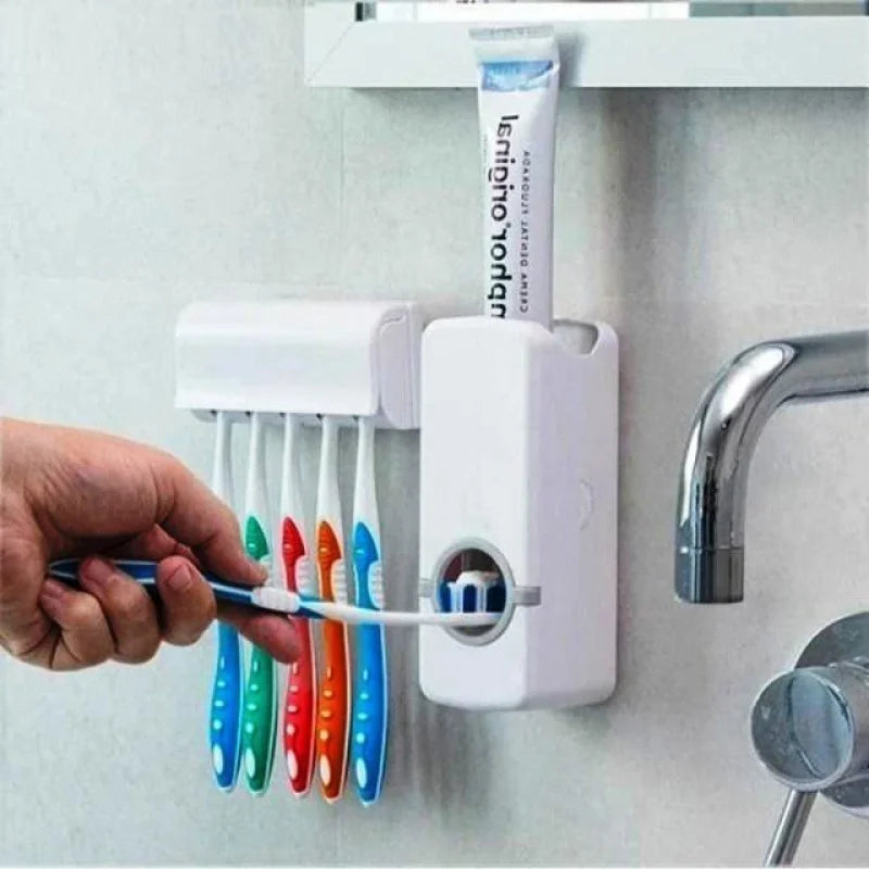 dispensador aplicador automatico de creme dental
